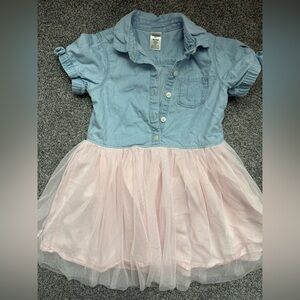 OshKosh B'gosh Chambray and Tulle Dress